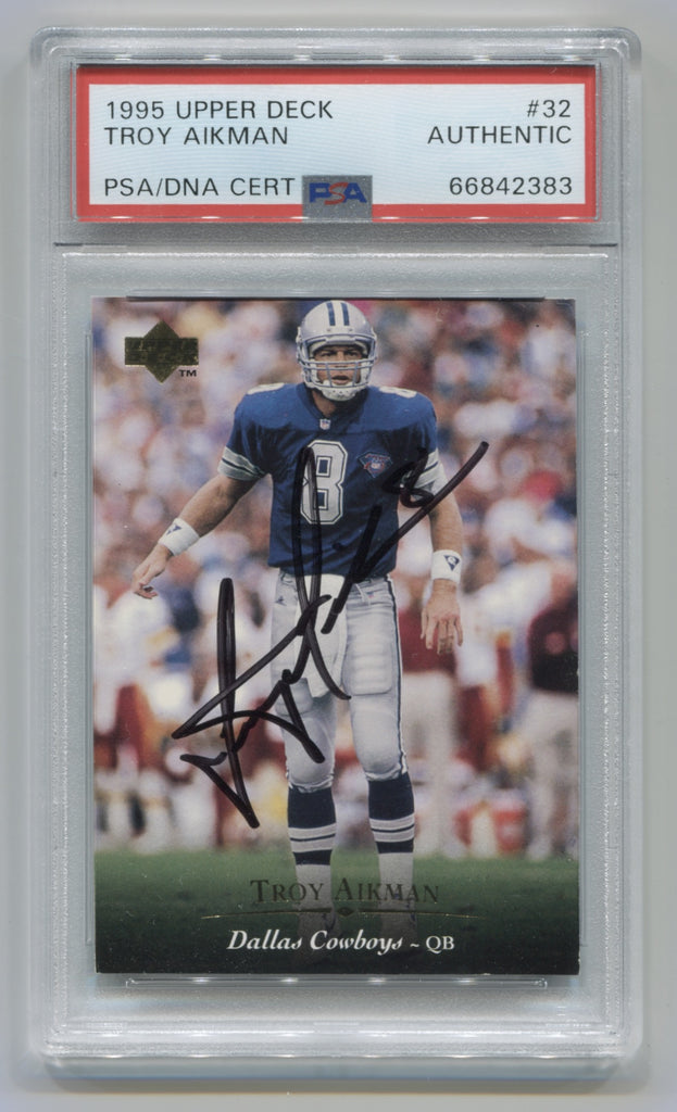 Troy Aikman Upper Deck 1995 32 Dallas Cowboys