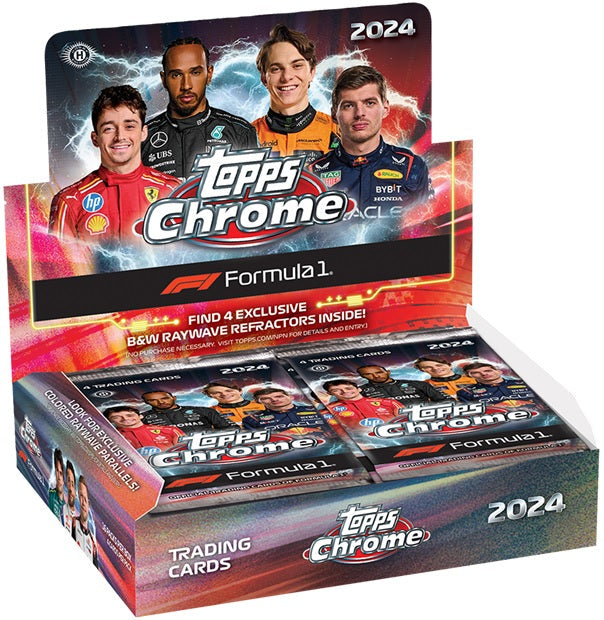 2024 Topps Chrome Formula 1 Racing Qualifying Lap Pack | Eastridge Sports Cards