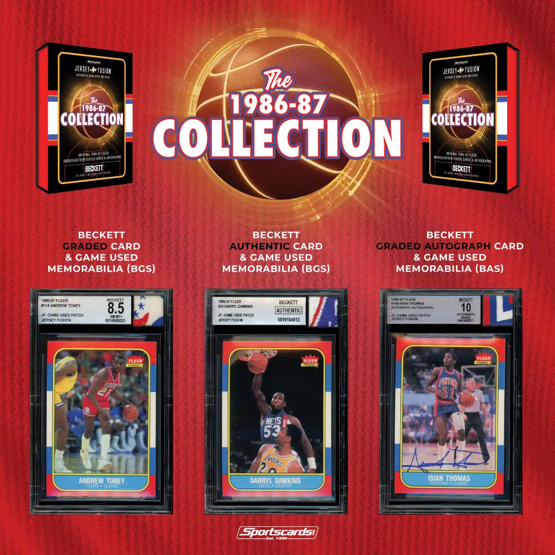 2024 Jersey Fusion 1986-87 Fleer Basketball Collection | Eastridge Sports Cards