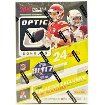 2019 Panini Donruss Optic Football Blaster Box | Eastridge Sports Cards