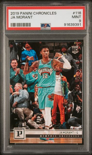 2019-20 Panini Chronicles #116 Ja Morant PSA 9 (Rookie) | Eastridge Sports Cards