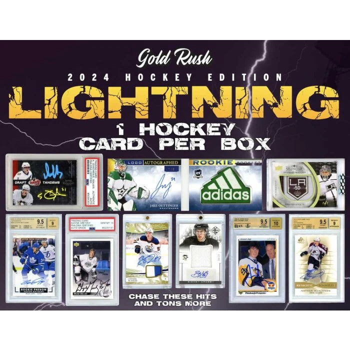 2024 Gold Rush Lightning Hockey Hobby Box | Eastridge Sports Cards