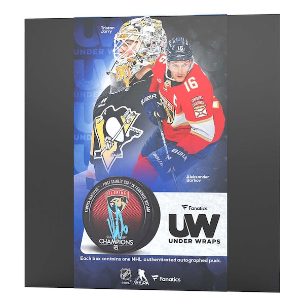 2023-24 Fanatics Under Wraps Mystery Autographed Hockey Puck - Series 3 | Eastridge Sports Cards