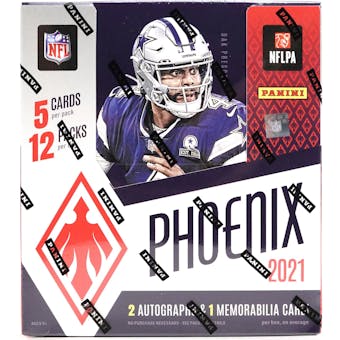 2021 Panini Phoenix Football Hobby Box | Eastridge Sports Cards