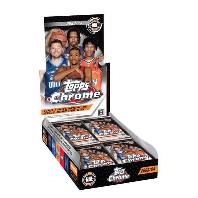 2023-24 Topps Chrome NBL Hobby Box | Eastridge Sports Cards