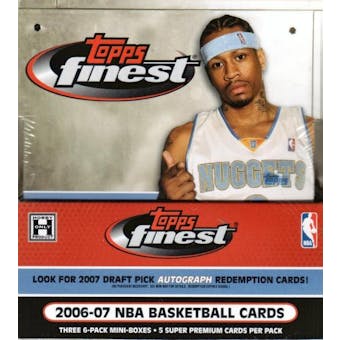 2006-07 Topps Finest Basketball Hobby Box | Eastridge Sports Cards