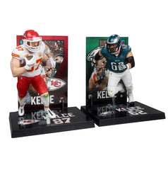 McFarlane NFL Posed - Travis Kelce  / Jason Kelce | Eastridge Sports Cards