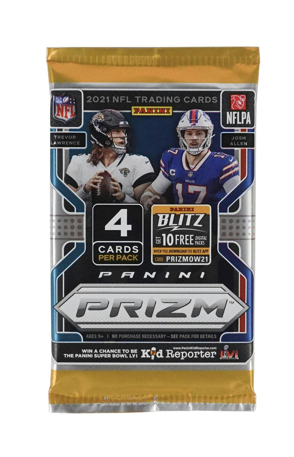 2021 Panini Prizm Football Retail Pack | Eastridge Sports Cards