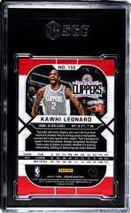 2020-21 Panini Obsidian Electric Etch Blue #132 Kawhi Leonard #13/16 SGC 9 | Eastridge Sports Cards