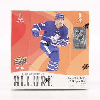 2022-23 Upper Deck Allure Hockey Hobby Box | Eastridge Sports Cards