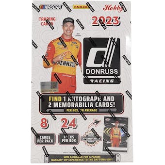2023 Panini Donruss Racing Hobby Box | Eastridge Sports Cards