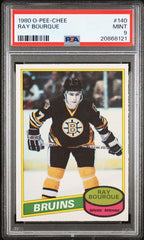 1980-81 O-Pee-Chee #140 Ray Bourque PSA 9 (Rookie) | Eastridge Sports Cards