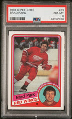 1984-85 O-Pee-Chee #63 Brad Park PSA 8 | Eastridge Sports Cards