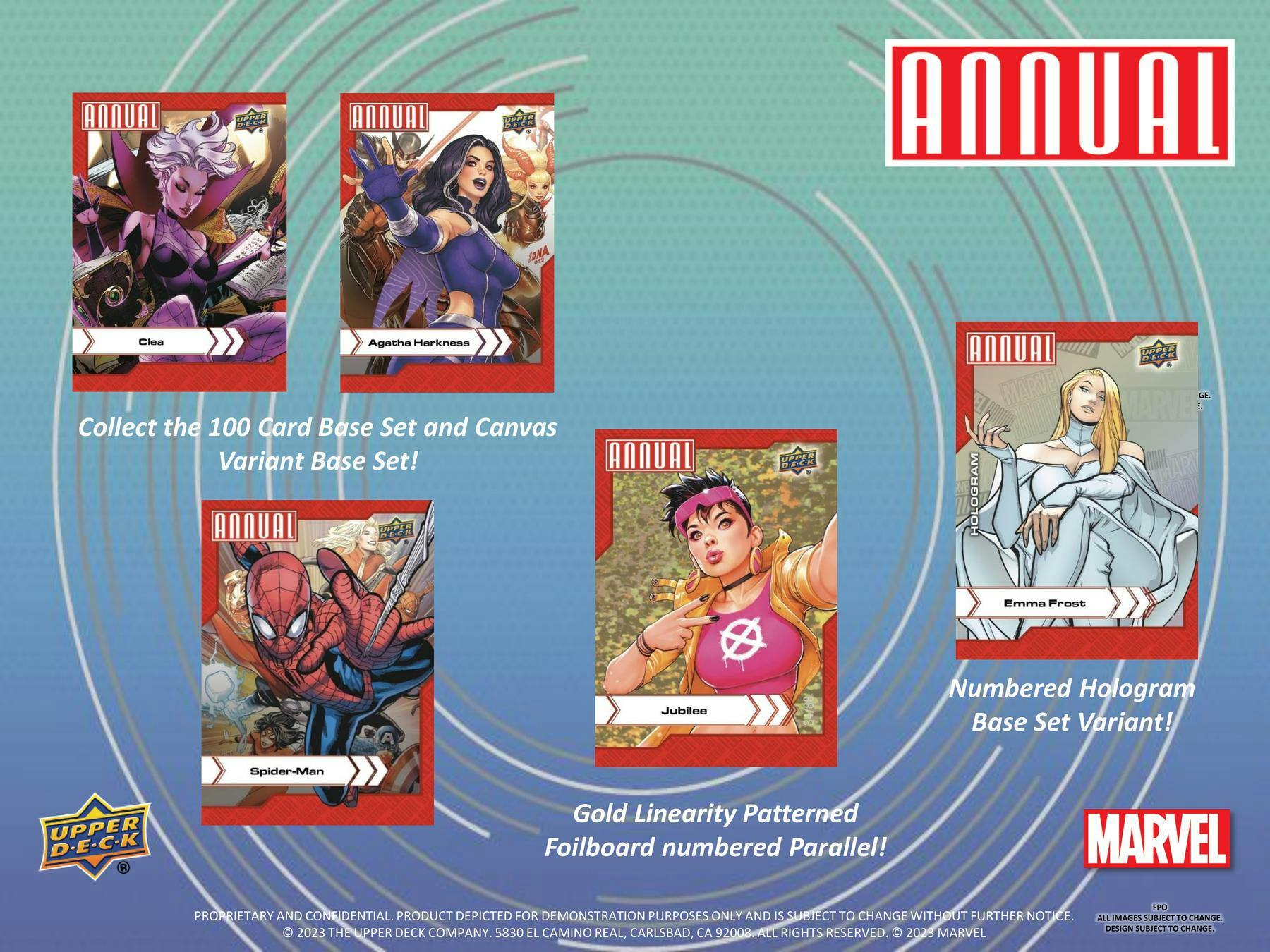 2022-23 Upper Deck Marvel Annual Hobby Pack | Eastridge Sports Cards