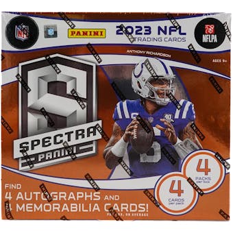 2023 Panini Spectra Football Hobby Box | Eastridge Sports Cards