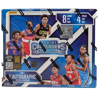 2023-24 Panini Contenders Basketball Hobby Box | Eastridge Sports Cards