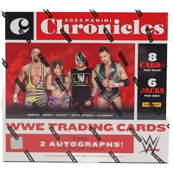 2023 Panini Chronicles WWE Hobby Box | Eastridge Sports Cards