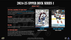 2024-25 Upper Deck Hockey Series 1 Hobby Pack | Eastridge Sports Cards