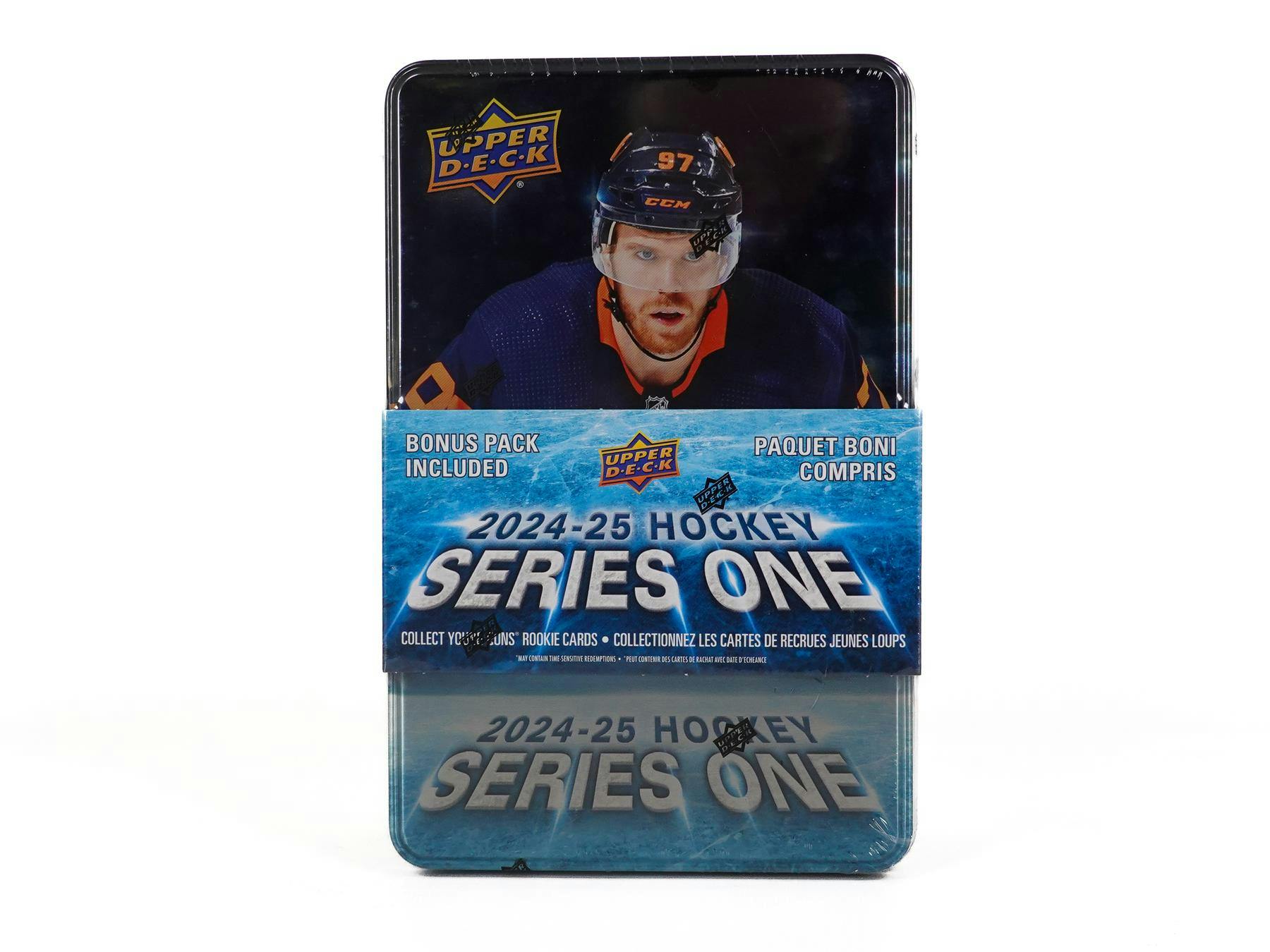 2024-25 Upper Deck Hockey Series 1 Retail Tin | Eastridge Sports Cards