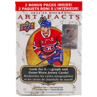 2024-25 Upper Deck Artifacts Hockey Blaster Box | Eastridge Sports Cards