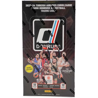 2023-24 Panini Donruss Turkish Airlines Euroleague Basketball Hobby Box | Eastridge Sports Cards