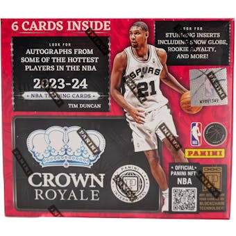 2023-24 Panini Crown Royale Basketball International Hobby Box | Eastridge Sports Cards