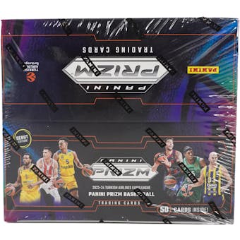 2023-24 Panini Prizm Turkish Airlines Euroleague Basketball Hobby Box | Eastridge Sports Cards