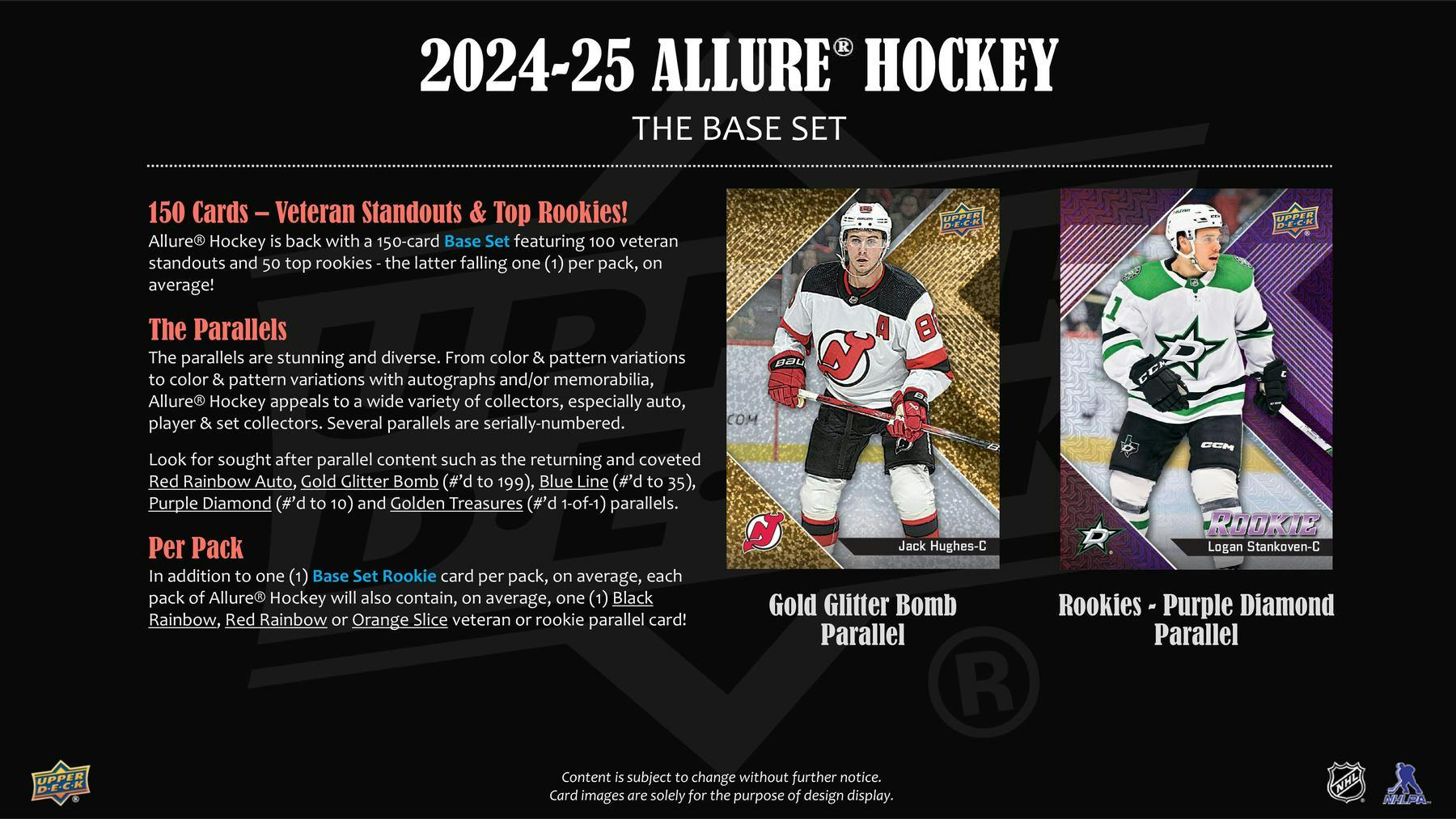 2024-25 Upper Deck Allure Hockey Hobby Pack | Eastridge Sports Cards