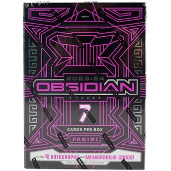 2023-24 Panini Obsidian Soccer Hobby Box | Eastridge Sports Cards