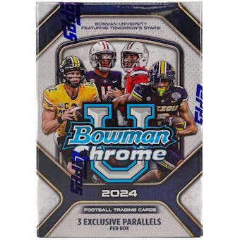 2024 Bowman Chrome University Football Blaster Box | Eastridge Sports Cards