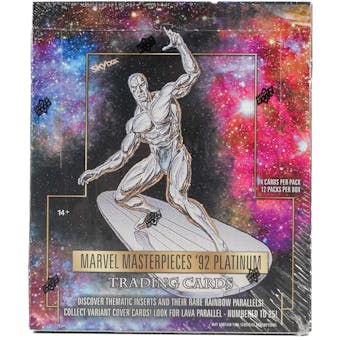 Upper Deck Marvel Masterpieces '92 Platinum Hobby Box (2024) | Eastridge Sports Cards