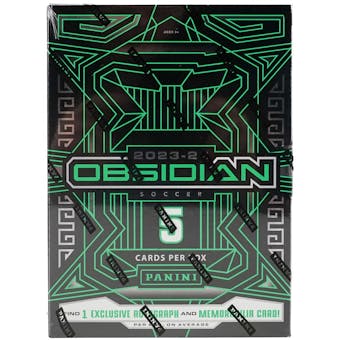 2023-24 Panini Obsidian Soccer International Hobby Box | Eastridge Sports Cards