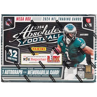 2024 Panini Absolute Football Hobby Mega Box | Eastridge Sports Cards