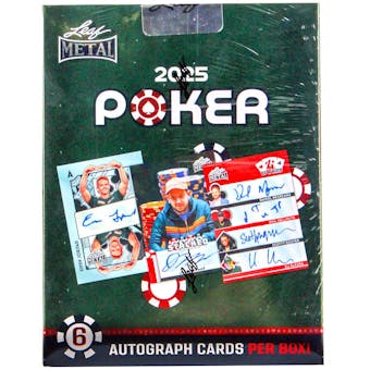 2025 Leaf Metal Poker Hobby Box | Eastridge Sports Cards