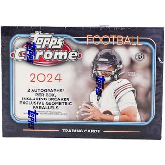 2024 Topps Chrome Football Breaker's Delight Box | Eastridge Sports Cards