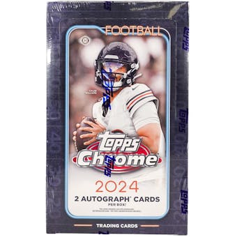 2024 Topps Chrome Football Hobby Box | Eastridge Sports Cards