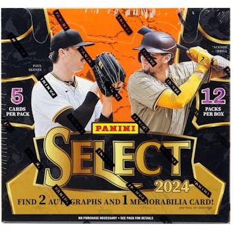 2024 Panini Select Baseball Hobby Box | Eastridge Sports Cards