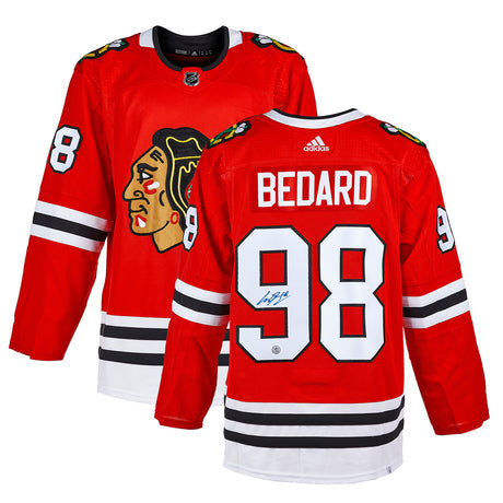 Connor Bedard Autographed Chicago Blackhawks Adidas Jersey | Eastridge Sports Cards