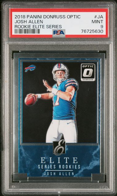 2018 Donruss Optic Rookie Elite Series #JA Josh Allen PSA 9 (Rookie) | Eastridge Sports Cards