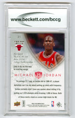 2009-10 Upper Deck Michael Jordan Legacy Collection Gold #21 Michael Jordan BCCG 10 | Eastridge Sports Cards