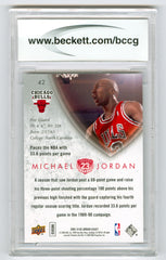 2009-10 Upper Deck Michael Jordan Legacy Collection Gold #42 Michael Jordan BCCG 10 | Eastridge Sports Cards