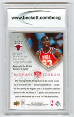 2009-10 Upper Deck Michael Jordan Legacy Collection Gold #17 Michael Jordan BCCG 10 | Eastridge Sports Cards