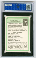 1981 Donruss Statistical Leader Jack Nicklaus ISA 9 | Eastridge Sports Cards