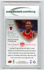 2009-10 Upper Deck Michael Jordan Legacy Collection Gold #21 Michael Jordan BCCG 10 | Eastridge Sports Cards