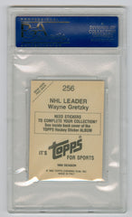 1982-83 Topps Stickers #256 Wayne Gretzky PSA 8 | Eastridge Sports Cards