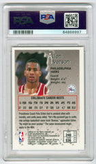 1996-97 Finest #240 Allen Iverson PSA 9 (Rookie) | Eastridge Sports Cards