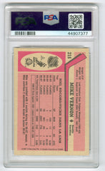 1987-88 O-Pee-Chee #215 Mike Vernon PSA 9 (Rookie) | Eastridge Sports Cards