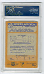 1988-89 Topps #194 Pierre Turgeon PSA 8 (Rookie) | Eastridge Sports Cards