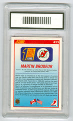 1990-91 Score (Canadian) #439 Martin Brodeur GMA 9 (Rookie) | Eastridge Sports Cards