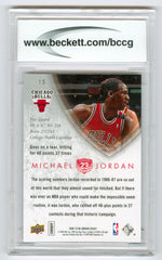 2009-10 Upper Deck Michael Jordan Legacy Collection Gold #15 Michael Jordan BCCG 10 | Eastridge Sports Cards